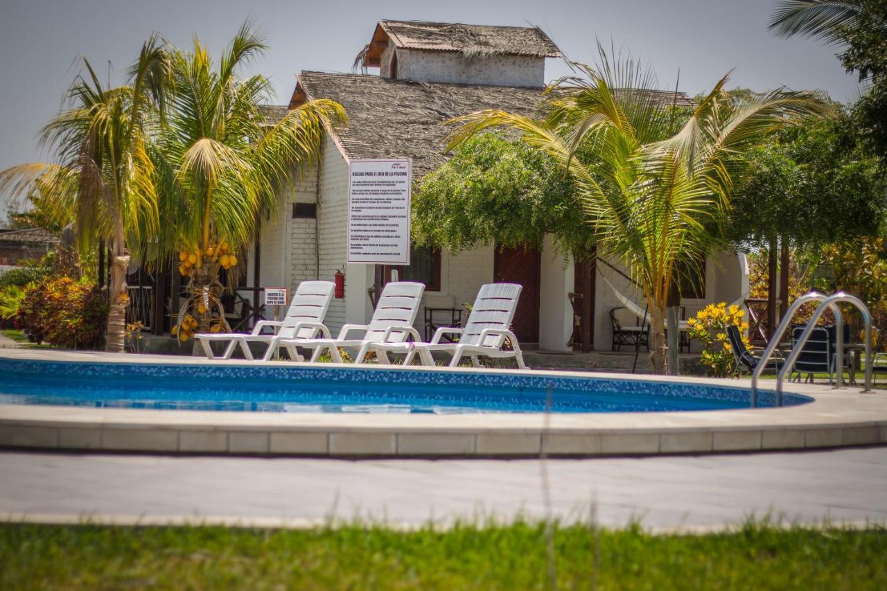 La Choza Bungalows Тамбо-Гранде Экстерьер фото
